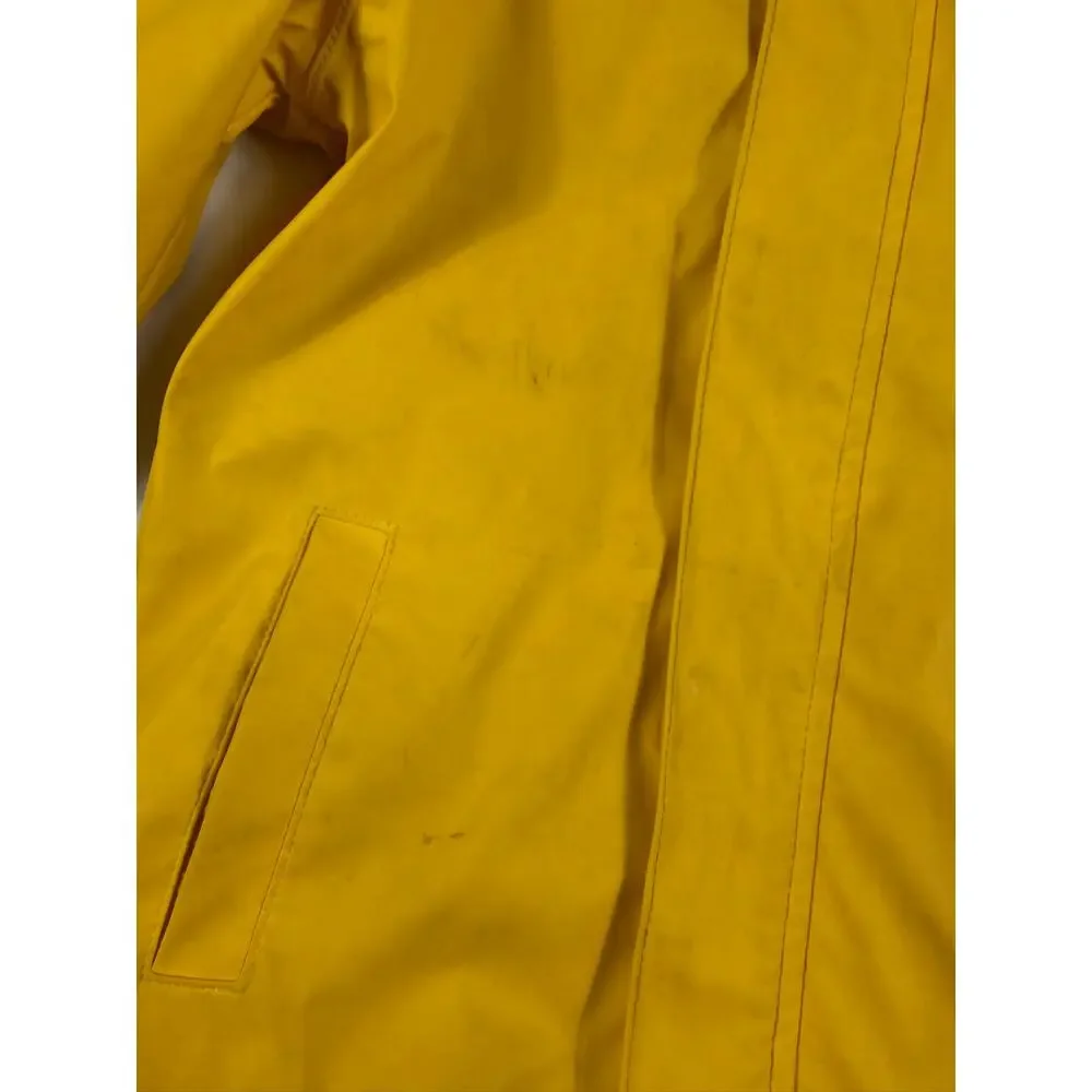 Cat & Jack Yellow Hooded Rain Jacket Toddler size 2